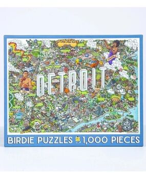 DETROIT - 1000 PIECE PUZZLE BY BIRDIE - BRAND NEW
IN BOX